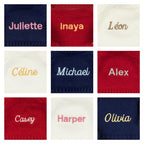 Thistlepop Blossom Luxe Bunny with Custom Name Red Jumper