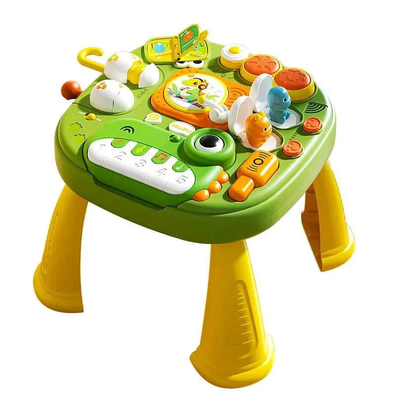 Dinosaur Activity Table with Lights & Sounds for Toddlers